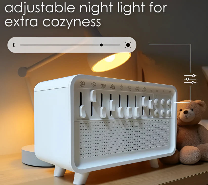 CalmoraHome™ Sleep Aid Noise Humidifier